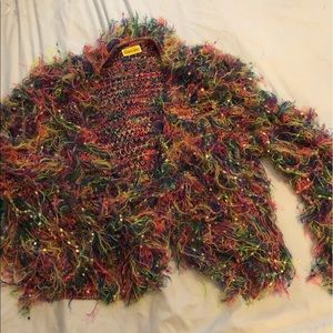 Rainbow Cardigan Sweater